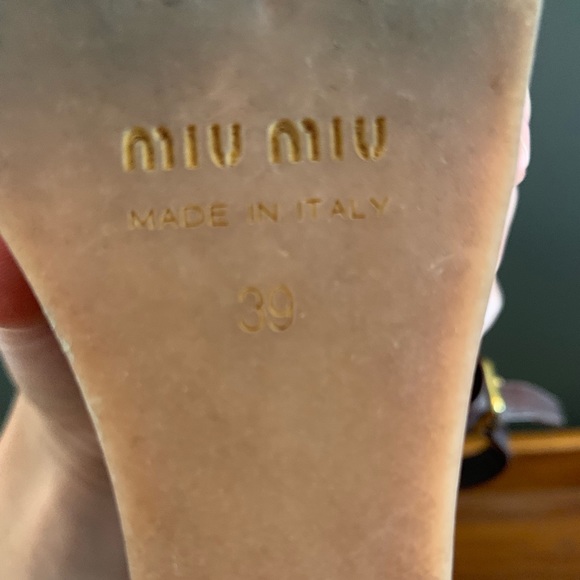 Miu Miu wedge sandals - Picture 6 of 7